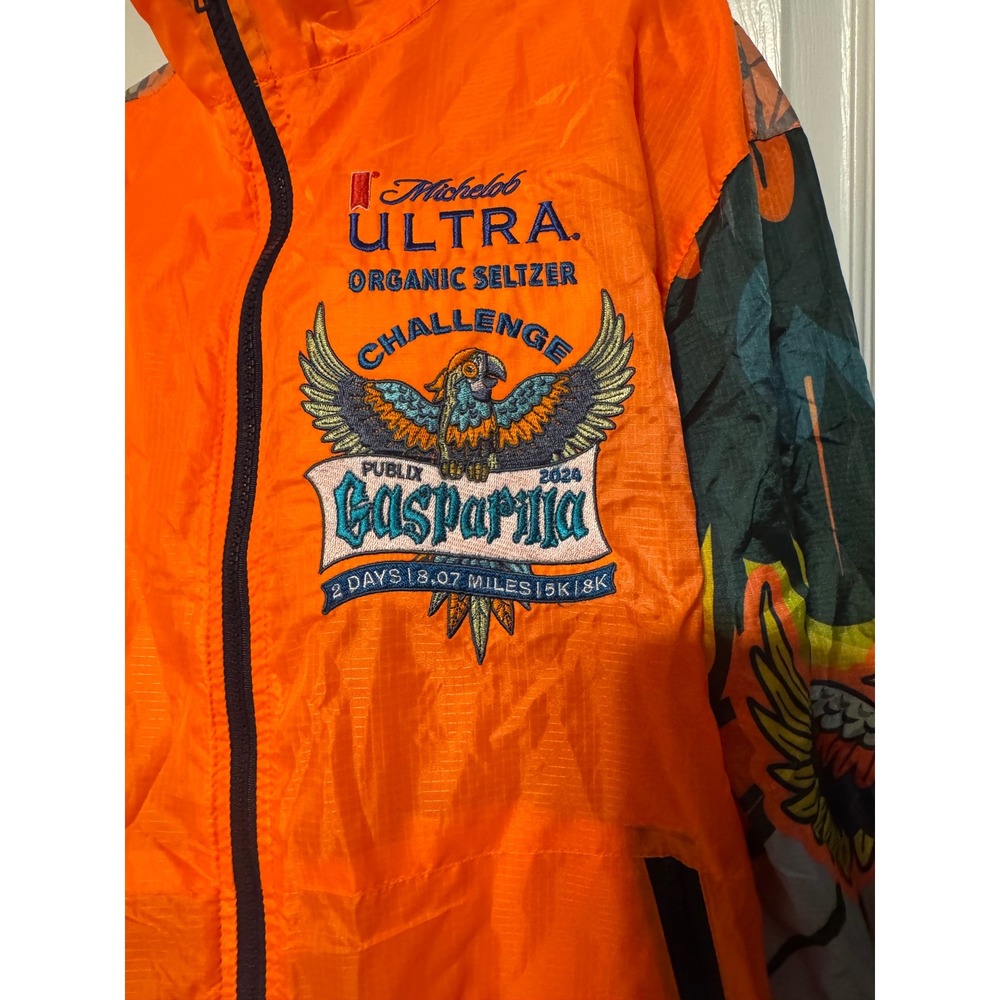 Leslie Jordan Gasparilla 2024 Michelob Ultra Challenge Windbreaker Jacket XL
